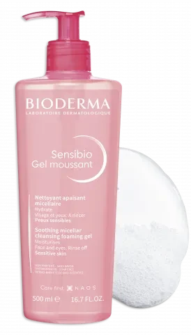 غسول جل سينسيبيو لجميع انواع البشره من بيو ديرما | Sensibio Gel moussant