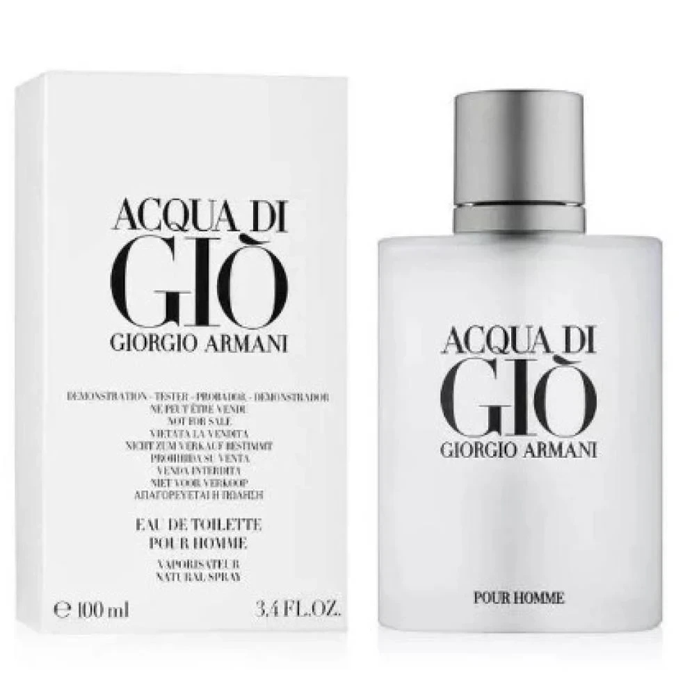 تستر Tester _ عطر اكوا دي  ACQUA DI من جورجيو ارماني _ اي دي تواليت _ 100 مل