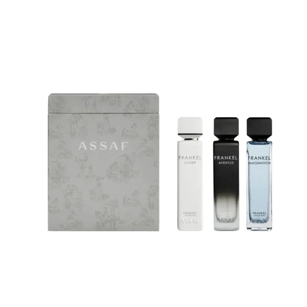 مجموعة عطور فرانكل من عساف | تتكون من 3 عطور عبوة 200 مل