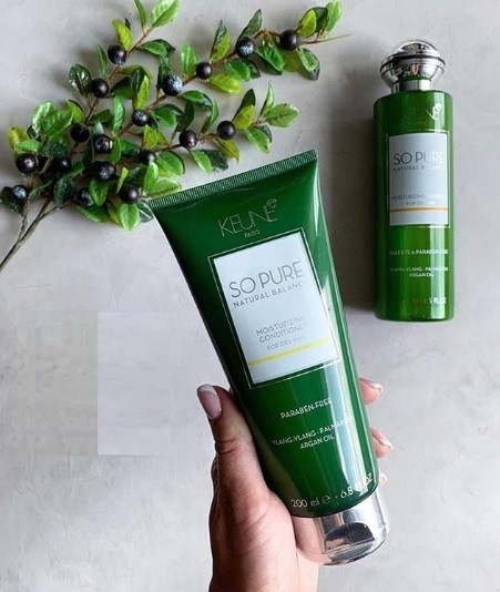 مجموعة كيون سو بيور( شامبو وبلسم ) للترطيب من كيون | Keune So pure moisturizing shampoo and conditioner
