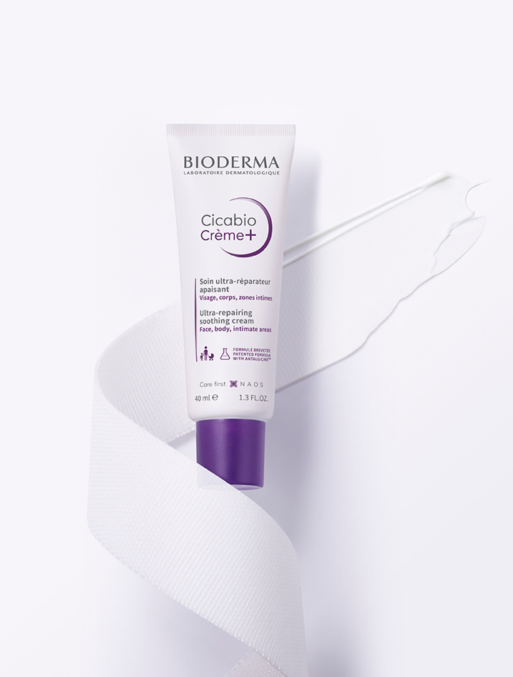 كريم سيكابيو لترميم وتهدئة البشرة المتضرره من بيو درما  | Cicabio Crème