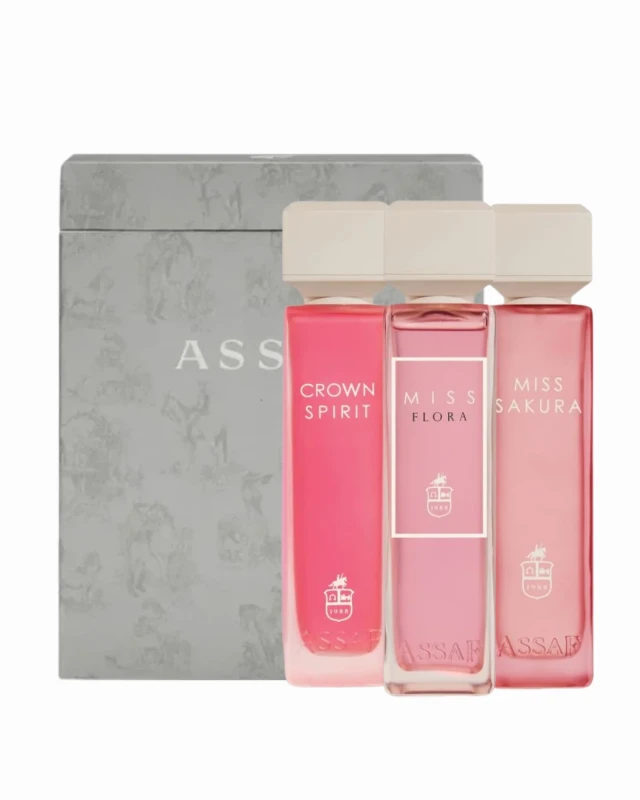 مجموعة مس كوليكشن للنساء من عساف | 3 عطور 200 مل